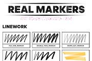 REAL MARKERS! REVISED!, a Brush Add-On by HEJBRUSH.COM (Thumbnail 4 of 4)
