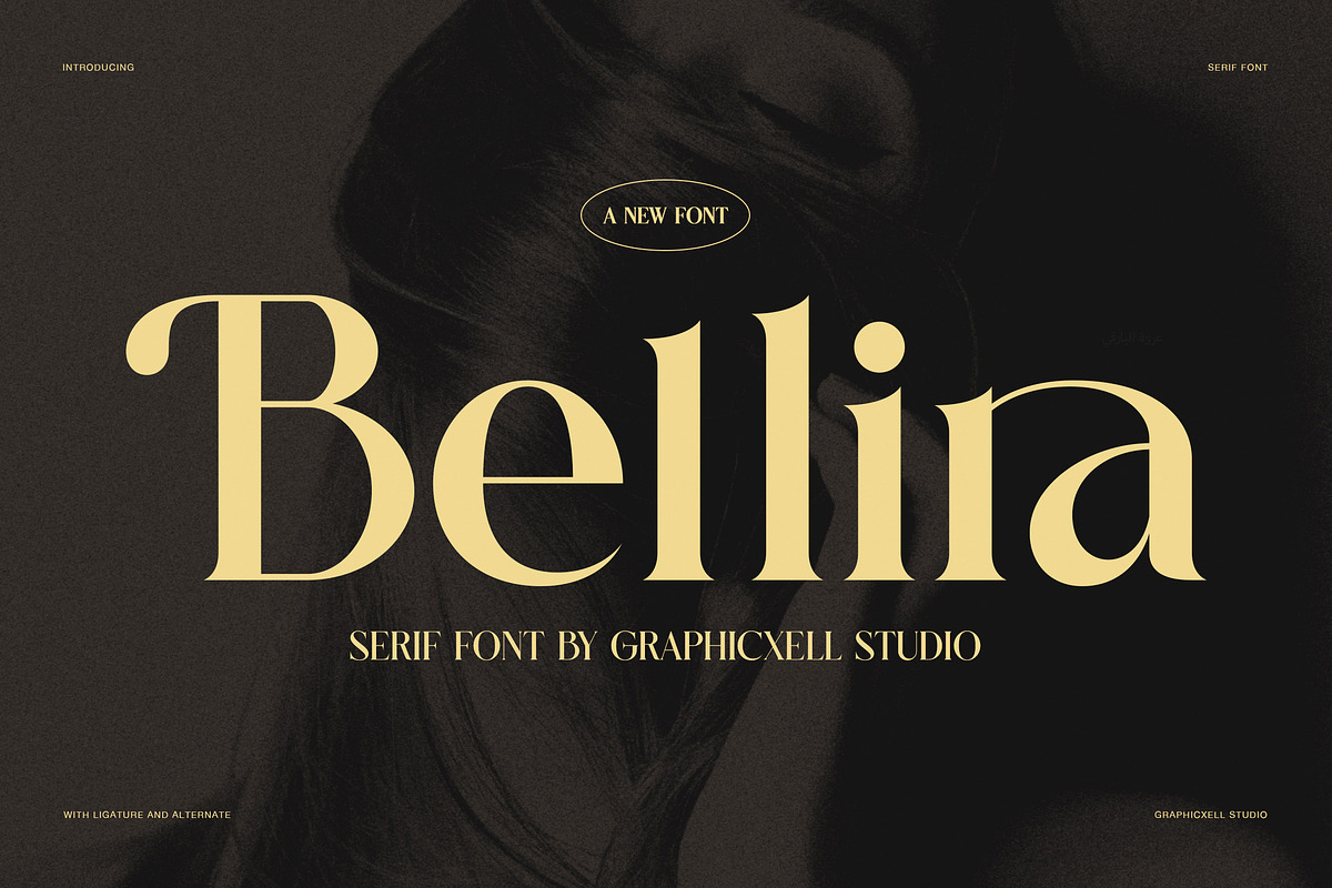 Bellira Elegant Serif Font, a Serif Font by Graphicxell (Photo 1 of 8)