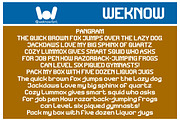 Big Bank Theory font, a Sans Serif Font by weknow (Thumbnail 6 of 8)