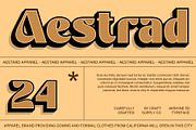 Arshine 3D, a Sans Serif Font by Craft Supply Co. (Thumbnail 3 of 8)