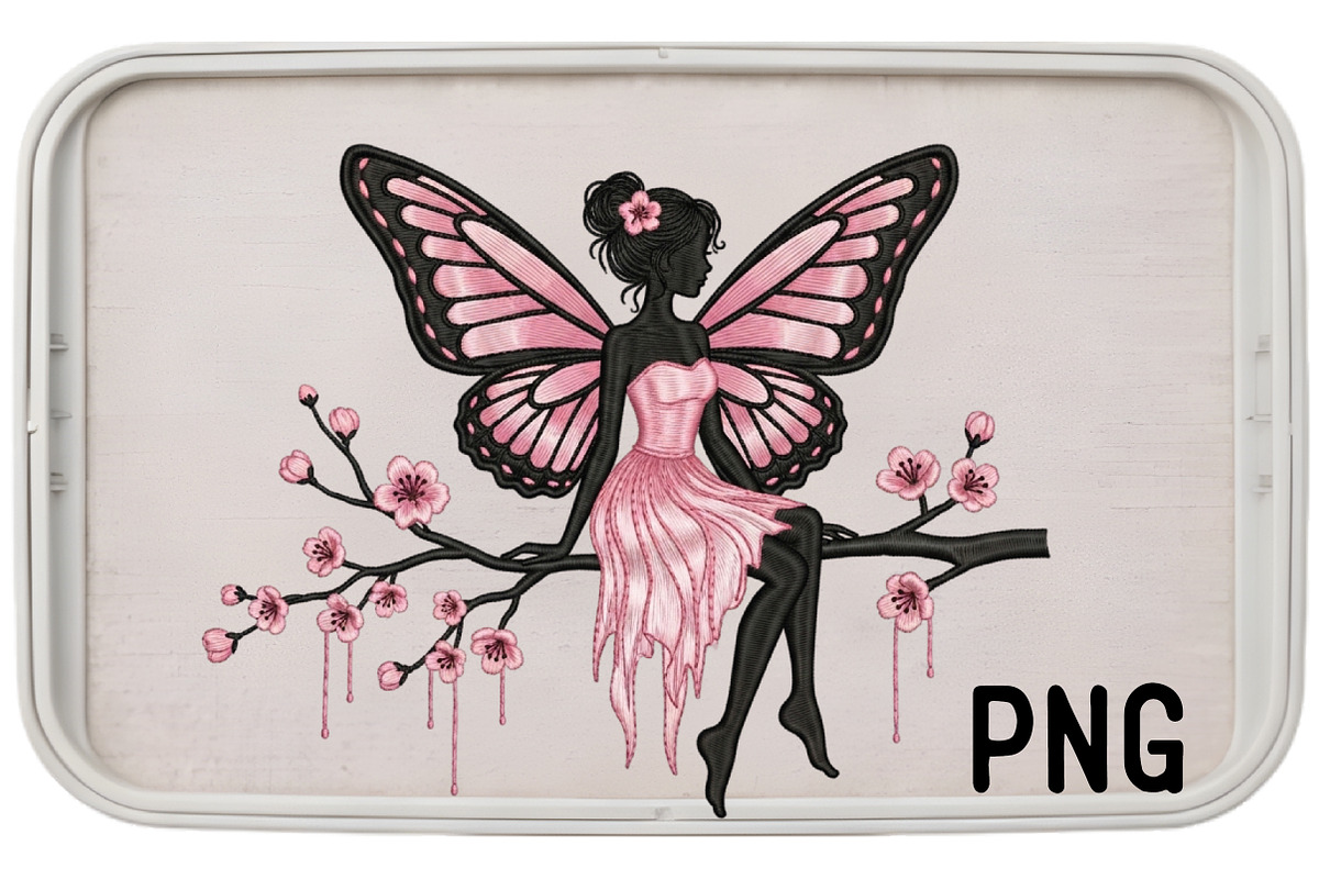 Blossom Fairy Png, an Illustration by Black Bird Studio (Photo 2 of 3)