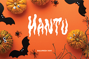 Halloween Horror Fonts | Hantu, a Script Font by Design House (Thumbnail 1 of 3)