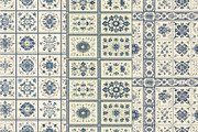 12 Persia's Blue Mosaic Patterns, a Pattern Graphic by Inknfolly (Thumbnail 3 of 7)