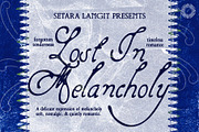 Lost in Harmony - Expressive Script, a Handwritten Font by Setara Langit CreativeStd (Thumbnail 1 of 12)