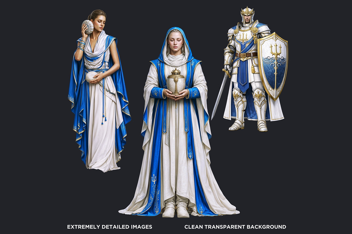 High Tide Empire Character Cliparts, a Person Illustration by ThatsDesignArt (Photo 3 of 10)