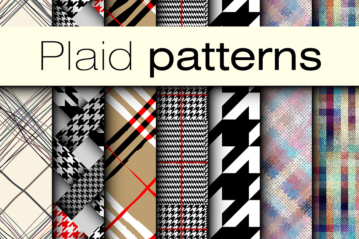 20 seamless vector patterns, a Pattern Graphic by tkdesign (Photo 1 of 19)