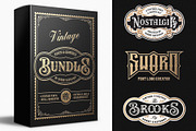 Vintage Fonts & Graphics Bundle, a Handwritten Font by Harry Kasyanov (Thumbnail 1 of 16)
