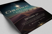 Christmas Church Poster & Flyer, a Flyer Template by CREATIVE DUDE (Thumbnail 5 of 6)