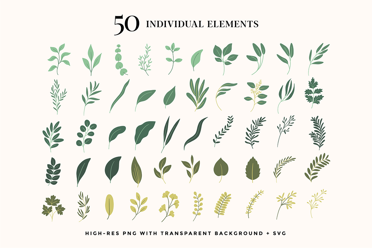 Jungle Greenery - Botanical Leaves, an Illustration by Rough Edges Supply Co. (Photo 2 of 9)