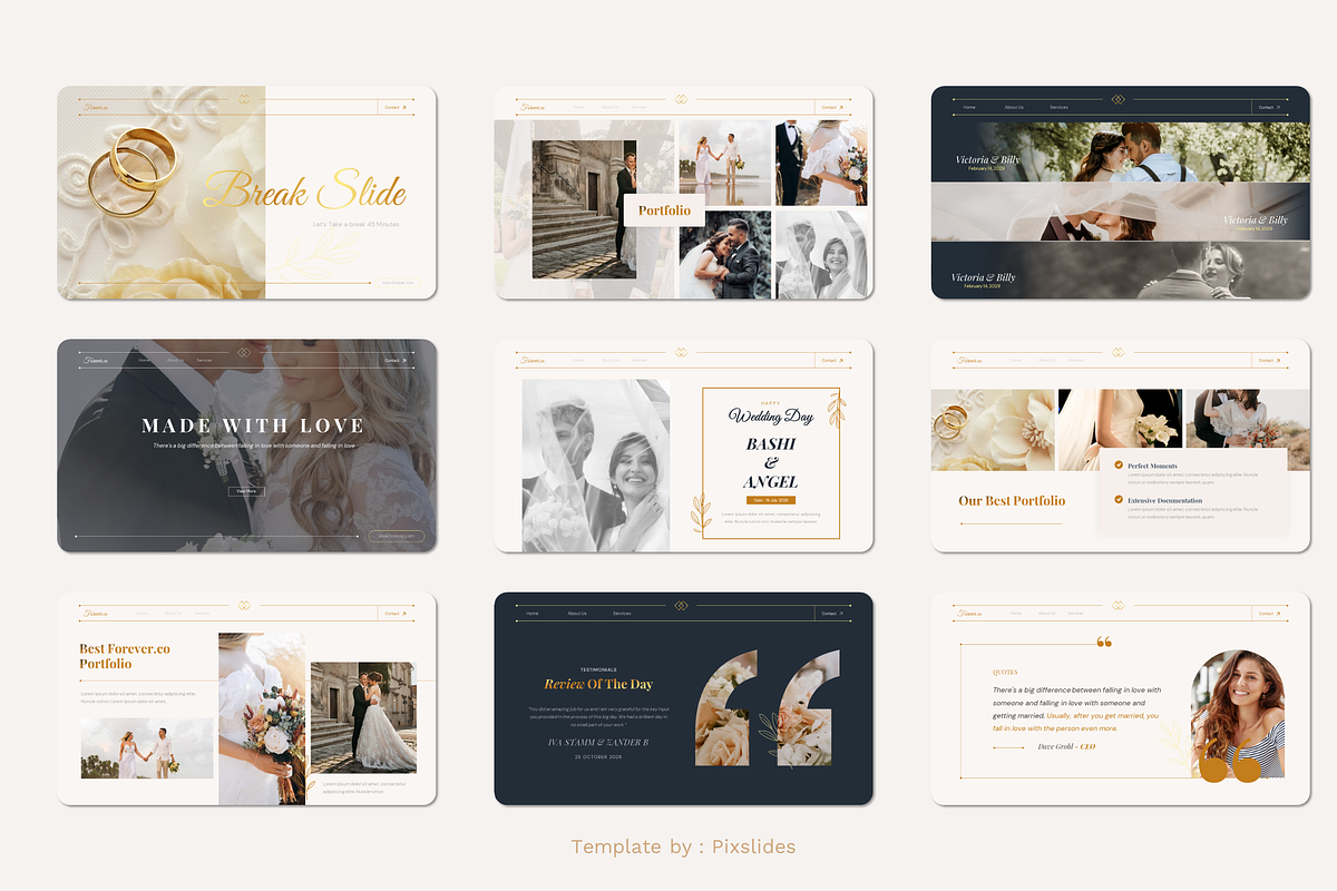 Wedding Planner & Organizer Keynote, a Presentation Template by Pixslides (Photo 6 of 8)