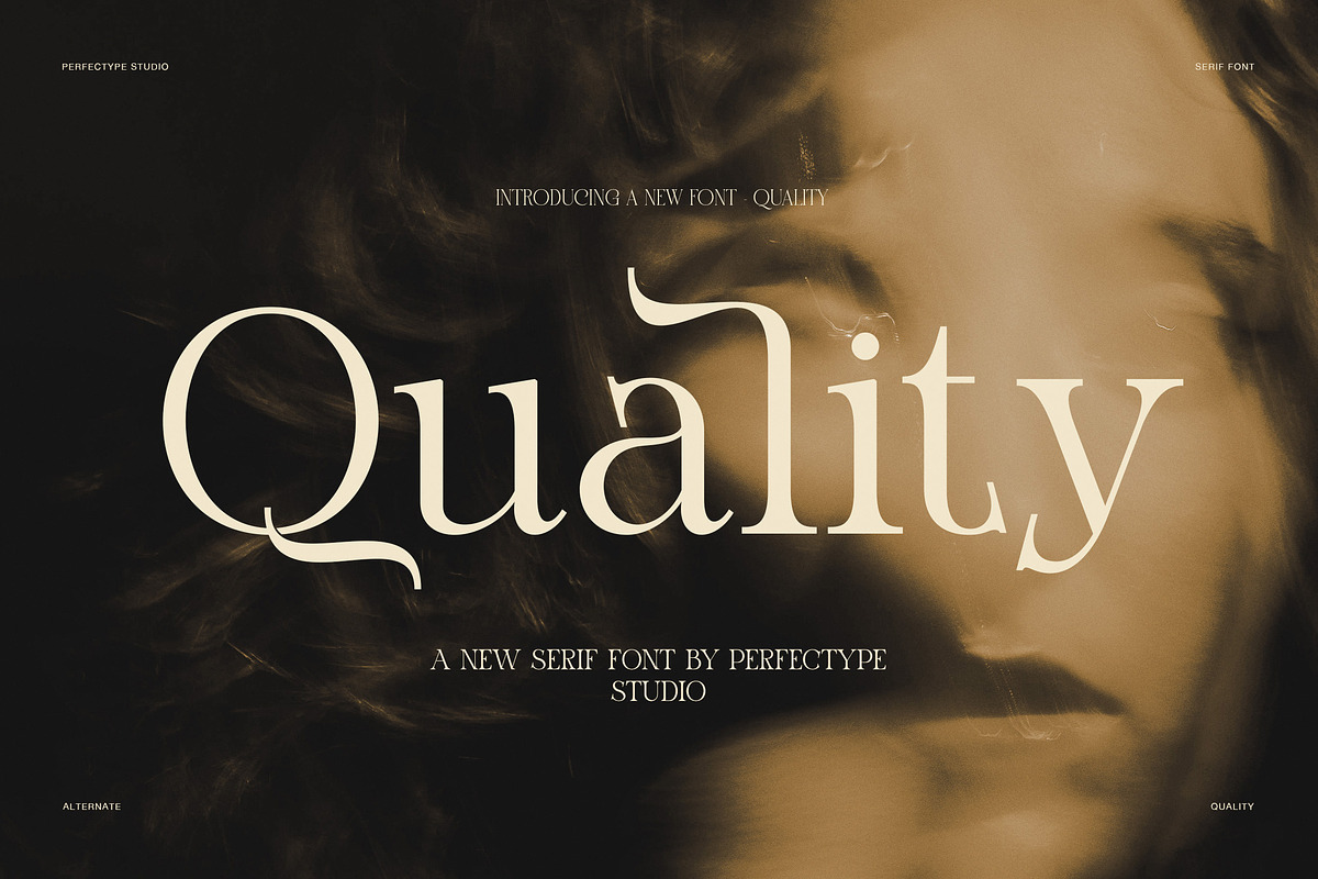 Quality Elegant Serif Font, a Serif Font by Perfectype (Photo 1 of 8)