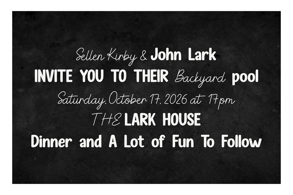 Soul Sister Font Duo, a Script Font by Modikstype (Photo 4 of 6)