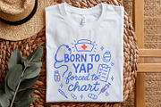 Born To Yap Forced To Chart PNG, an Illustration by SharpMarketplace (Thumbnail 5 of 9)