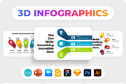 The Biggest Infographics Bundle!, a Presentation Template by Wowly Design (Thumbnail 11 of 37)