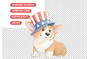 Little Fourth Of July Clipart Bundle, a Seasonal Illustration by TatiMockup (Thumbnail 7 of 7)
