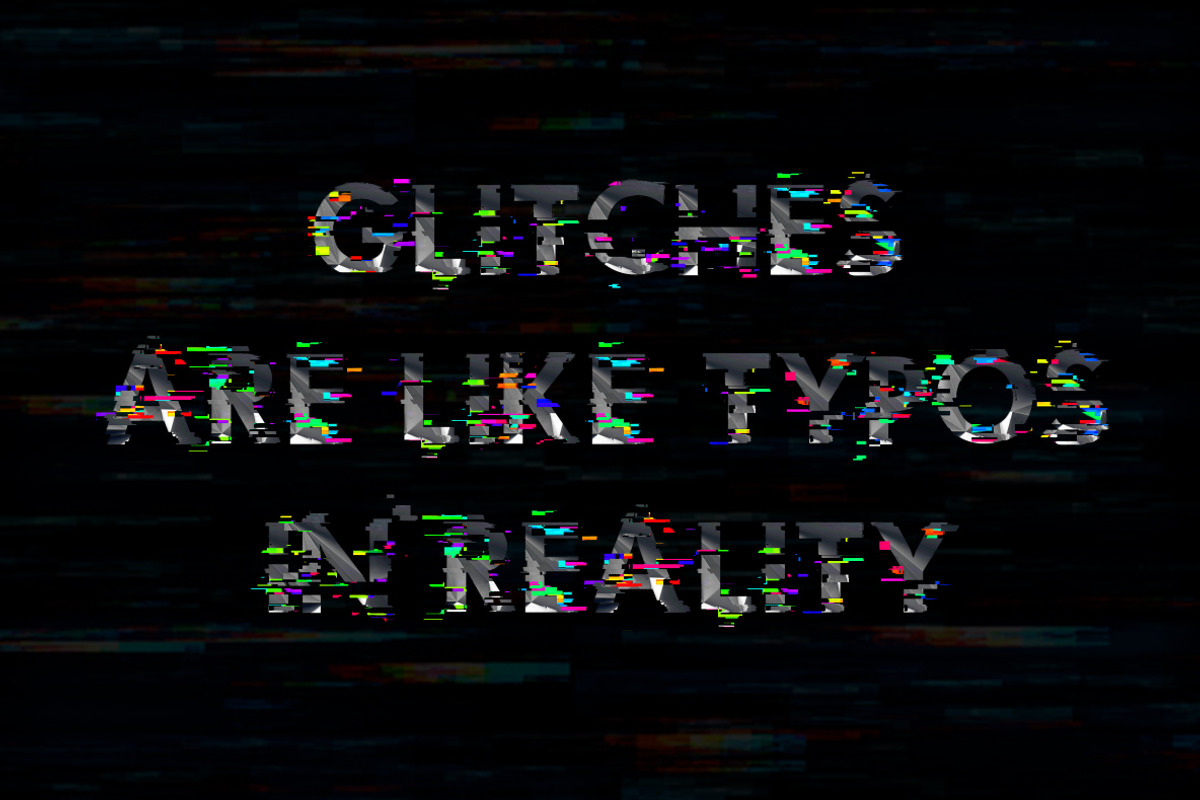 Glitch Font, a Sans Serif Font by Handmadefont (Photo 4 of 10)