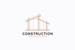 Construction Logo Building House, a Branding & Logo Template by Signatoro