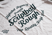 Scriptball Rough Font, a Script Font by Alphabet Agency (Thumbnail 8 of 9)