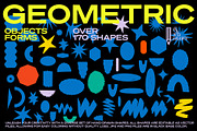 Geometric Shapes Vector Collection, an Object Illustration by dicreate (Thumbnail 3 of 12)