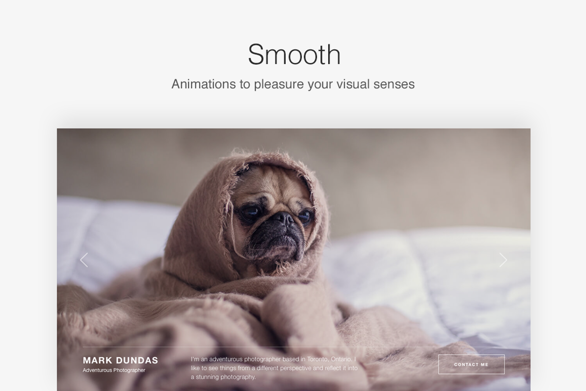 Dundas Photography Theme, a Bootstrap Template by Dorkoy (Photo 3 of 3)