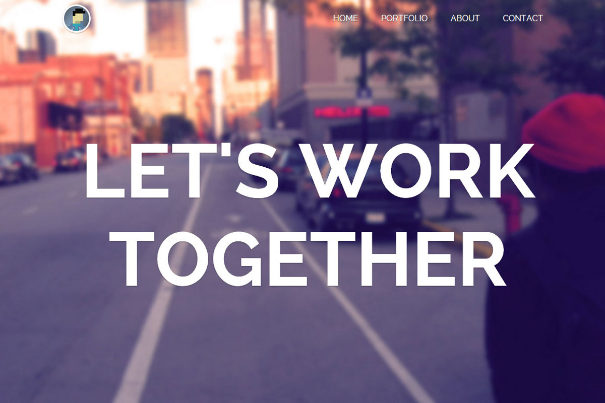 Avenuue - Portfolio (HTML/CSS), a Websites & App Template by iamstratos (Photo 1 of 4)