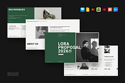 Minimal Proposal Presentation, a Presentation Template by Olion Lora (Thumbnail 1 of 12)