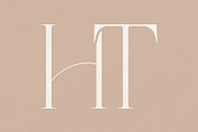 HT monogram, a Branding & Logo Template by LINKED LETTERS STUDIO (Thumbnail 1 of 2)