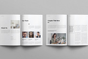Minimal Editorial E-Book Template, a Magazine Template by E-Type (Thumbnail 3 of 7)
