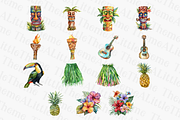 Aloha Spirit: Hawaiian Clipart, a Seasonal Illustration by Dreamy Little Graphics (Thumbnail 4 of 5)