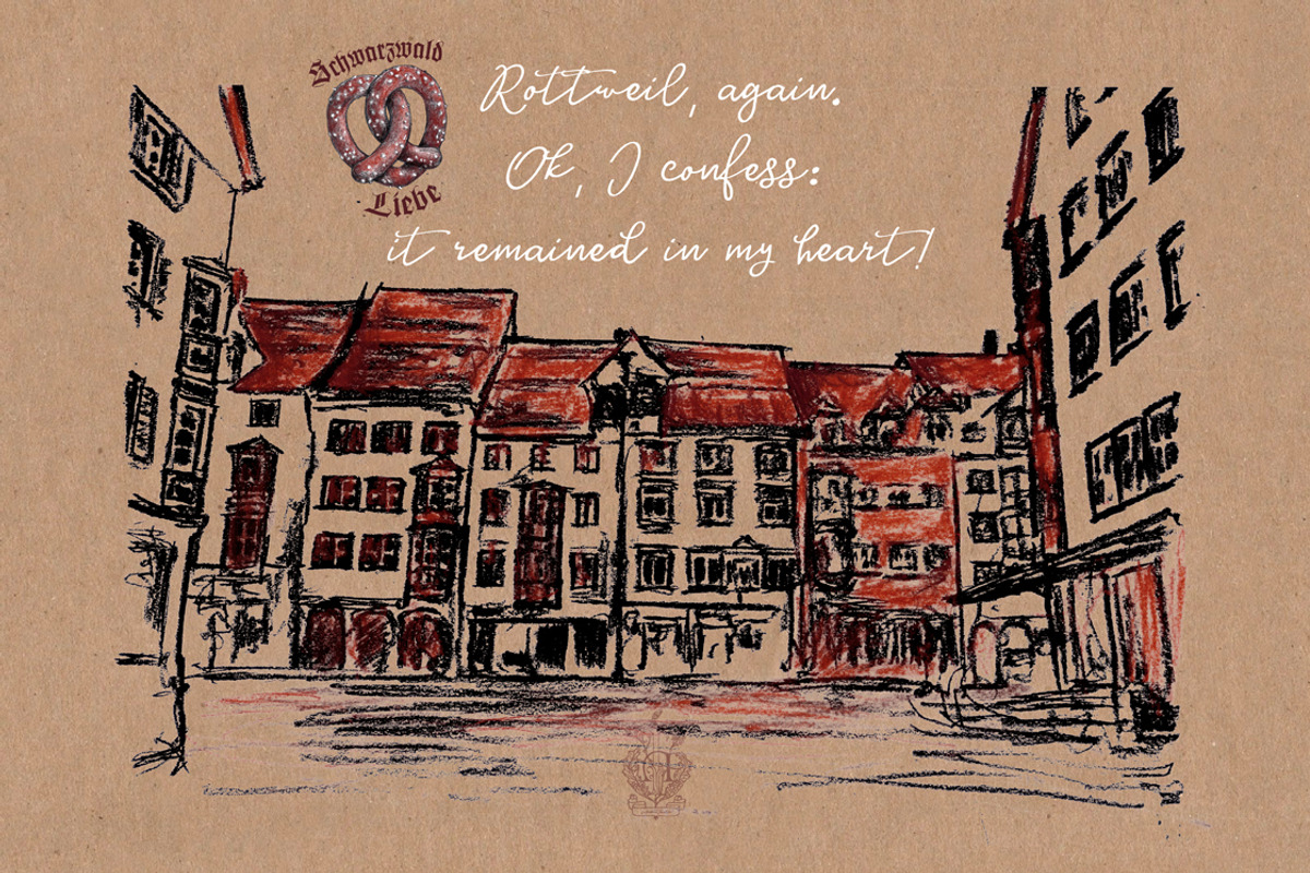 Schwarzwald Liebe - Travel Sketches, a Food Illustration by Andrea Tardivo (Photo 7 of 8)