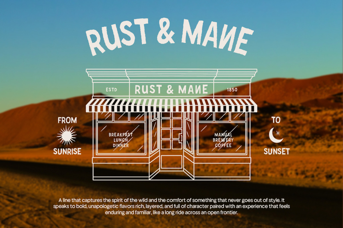 Meganthropus – Vintage Rough Display, a Sans Serif Font by Casloop Studio (Photo 5 of 10)