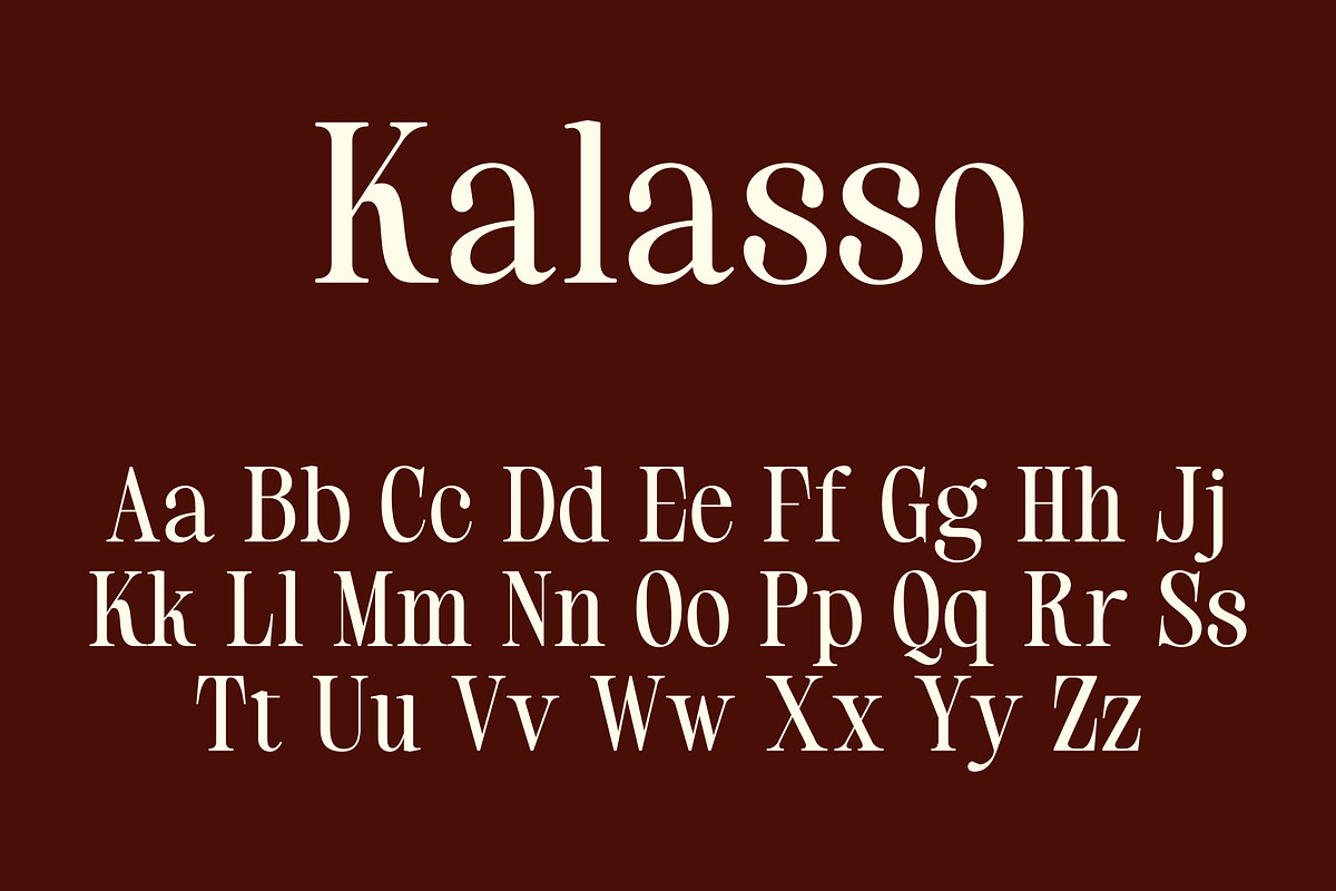 Luxury Jewelry – Kallaso Font, a Serif Font by Stylin Studio (Photo 2 of 7)