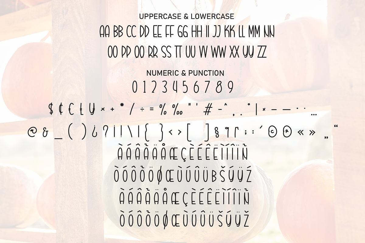 Pumpkin Farmhouse | Script Font, a Script Font by Scratchones (Photo 7 of 8)