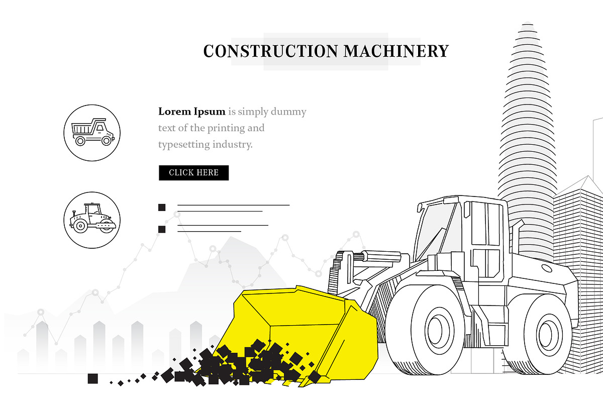 Construction machinery 20 ITEMS, a Technology Illustration by Vladimir Vihrev (Photo 10 of 20)