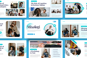 Psychology PowerPoint, a Presentation Template by YossyOneStd