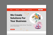 Business Email Newsletter Layout, an UI Kit Template by MightyDesign (Thumbnail 2 of 9)