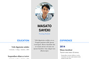 2 Nursing Resume Templates, a Resume Template by Halfcircle (Thumbnail 3 of 4)
