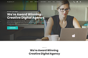 Agency – Html Template for Agency, a Websites & App Template by SLICEmyPAGE (Thumbnail 1 of 7)