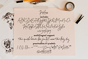 Popless script and serif font duo, a Serif Font by Ana's Fonts (Thumbnail 2 of 9)