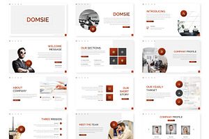 Domsie - Powerpoint Template