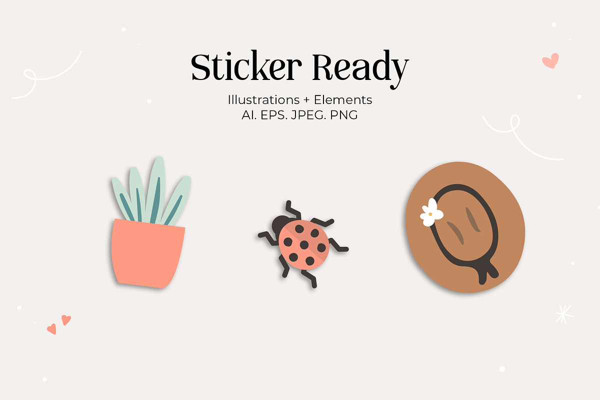 Hand Drawn Spring Bundle, an Illustration by After Hours Creative (Photo 4 of 5)