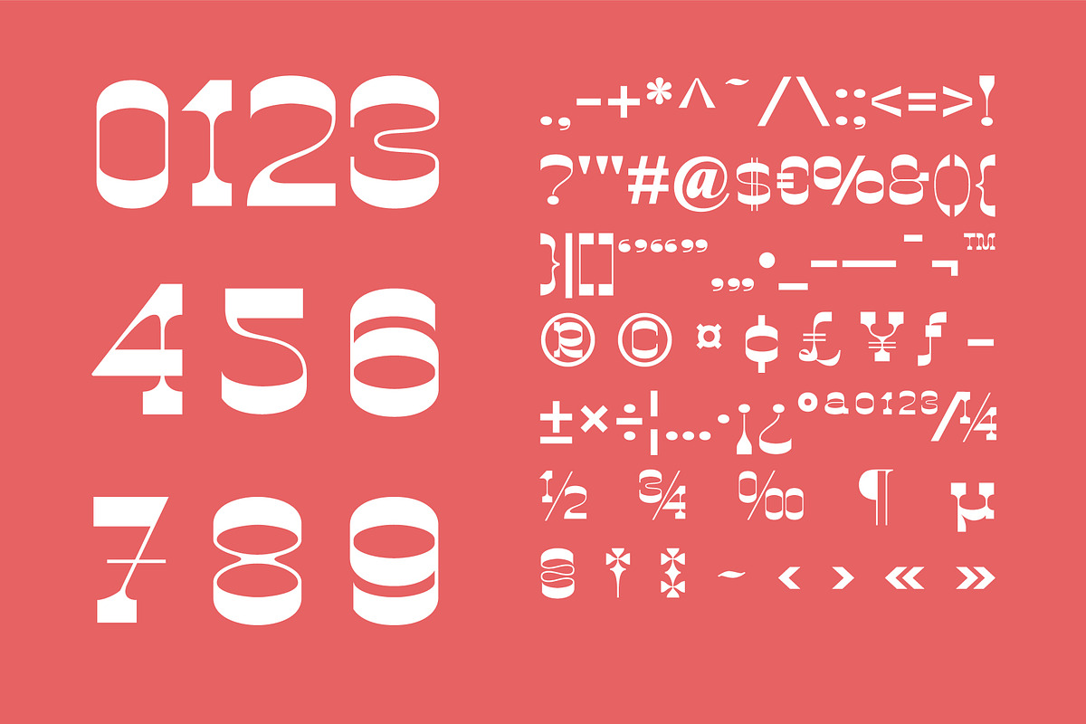 Reboy-Display Typeface