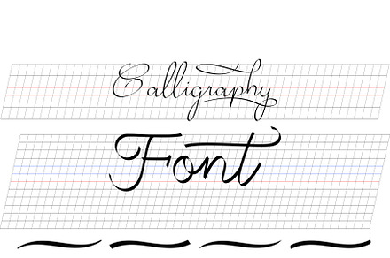 AI Calligraphic Brushes + Grid [ii]