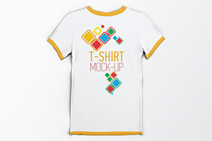 T-Shirt Mock-Up, a Shirt Mockup by DesignRushMarket