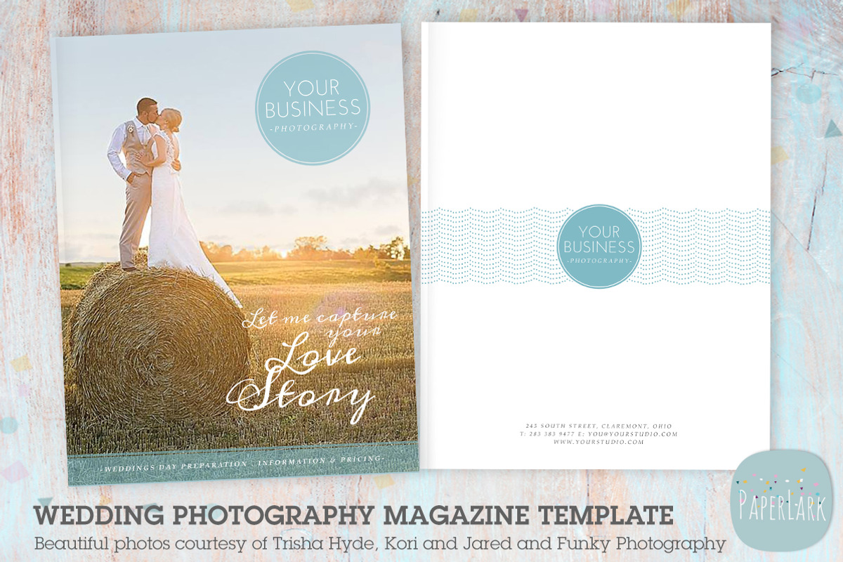 PG004 Wedding Photography Magazine, a Magazine Template by Paper Lark (Photo 4 of 4)