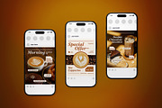 Coffee Shop Social Media Post Pack, a Flyer Template by The Good Store (Thumbnail 4 of 4)