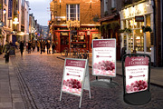 Signs & Stands Photo Mockup, a Mockup by Exit3 (Thumbnail 2 of 2)