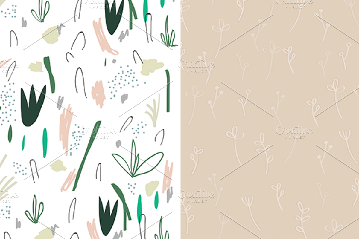 Spring Sprouts - Patterns, a Pattern Graphic by Shh! Maker Design (Photo 4 of 5)