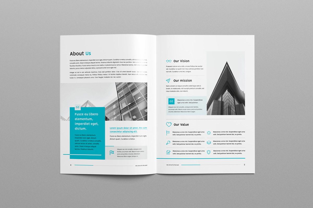 Company Profile, a Brochure Template by Pro-Gh (Photo 2 of 8)