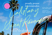 Calistany Sweet Romance Natural Font, a Script Font by Letterena Studios Script (Thumbnail 1 of 15)